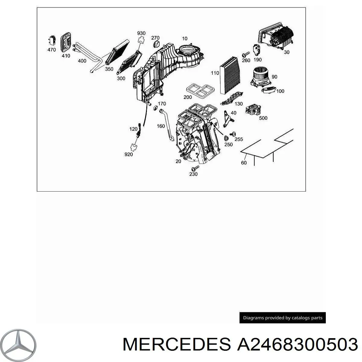  A2468300503 Mercedes