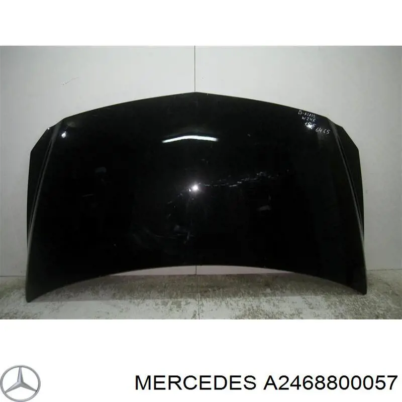 Капот Mercedes A2468800057 ціна, від 368.13 USD