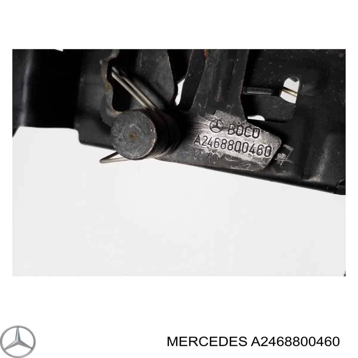 A2468800460 Mercedes Запор капота (замок і привід замка капота)