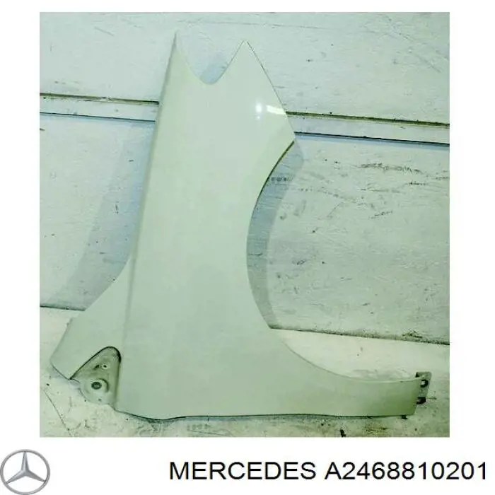 Крило переднє праве 2468810201 Mercedes