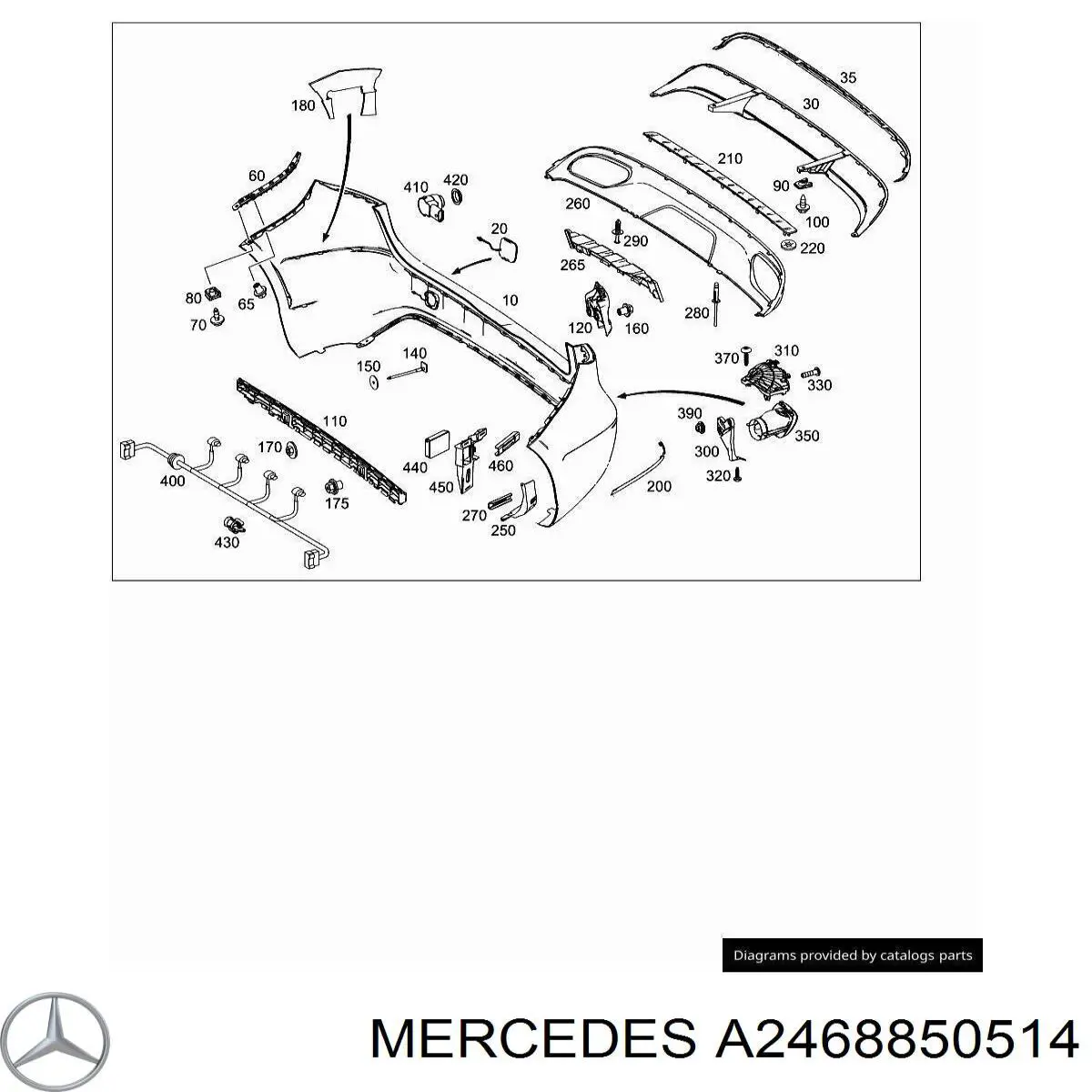 A2468850514 Mercedes 