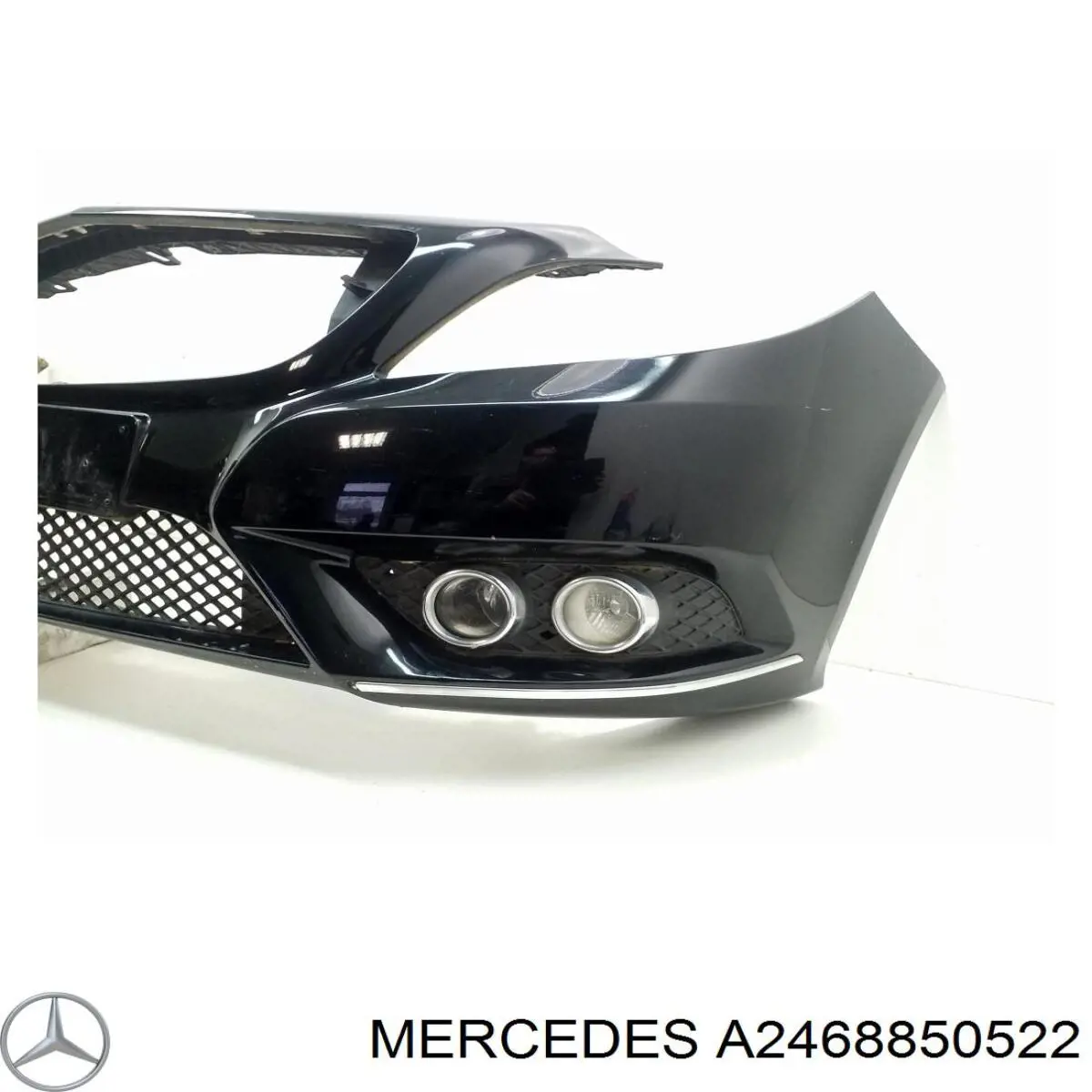 Решітка переднього бампера, права Mercedes A2468850522 ціна, від 19.00 USD