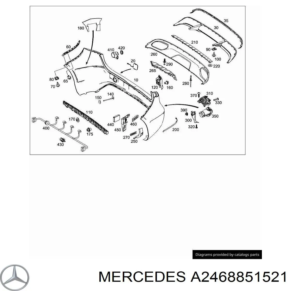 A2468851521 Mercedes 