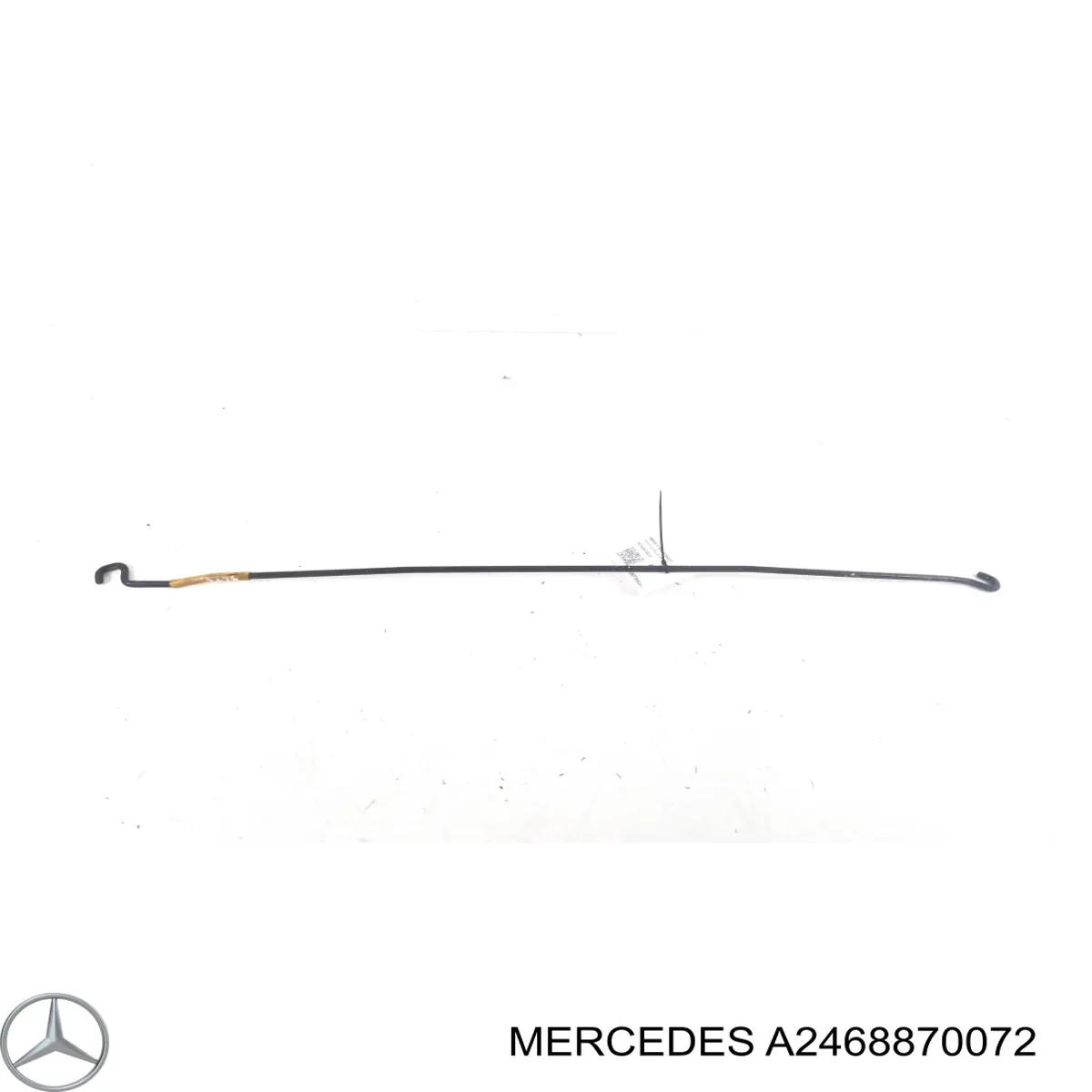 A2468870072 Mercedes Фіксатор підпори капота