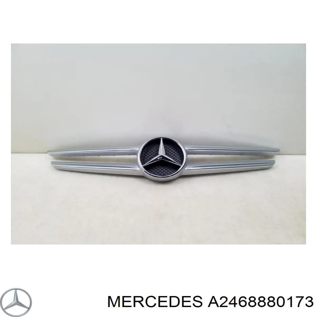 Накладка (рамка) решітки радіатора Mercedes A2468880173 ціна, від 161.97 USD