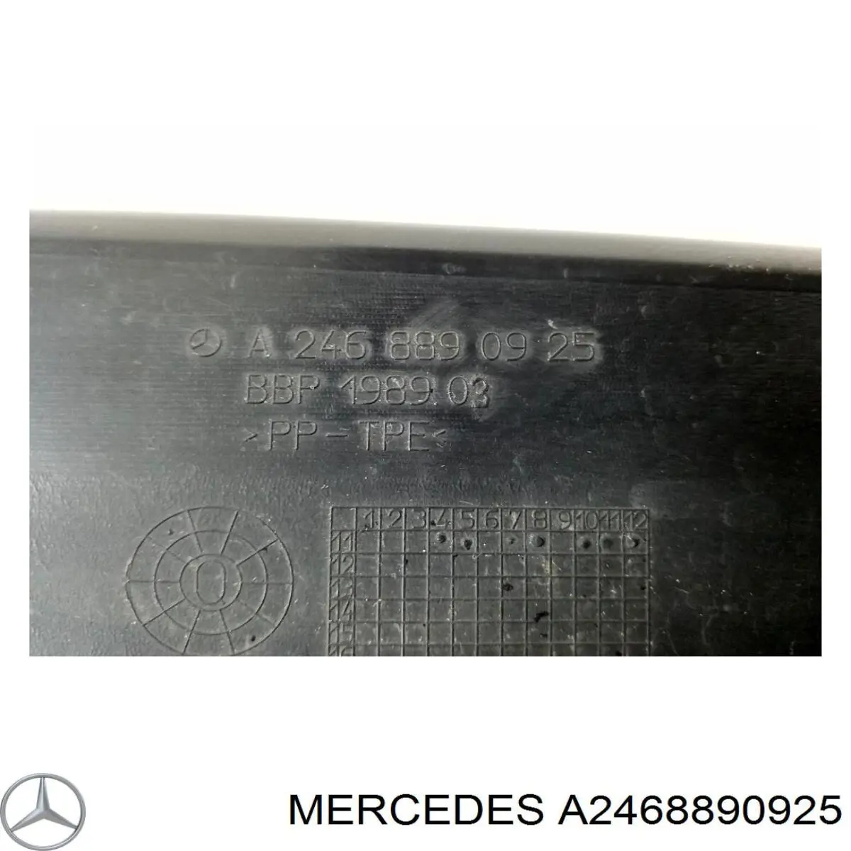  Mercedes A2468890925 ціна, від 12.67 USD