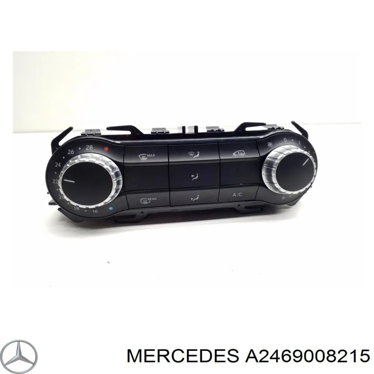 A2469008215 Mercedes реостат/перемикач-регулятор режиму обігрівача салону