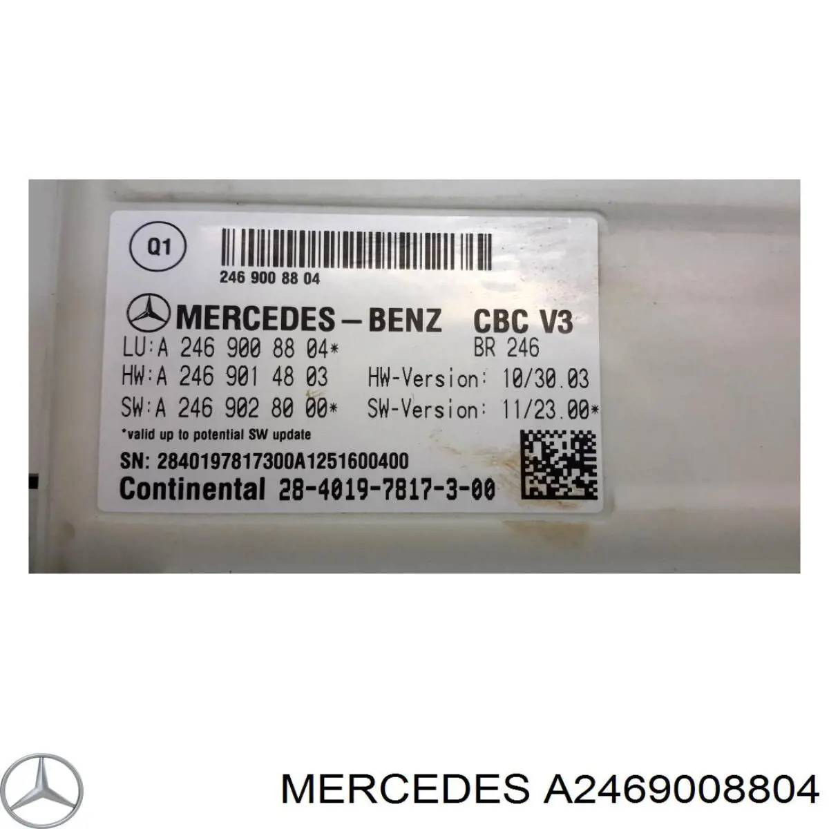 Купити A2469008804 Mercedes Блок керування сигналами SAM