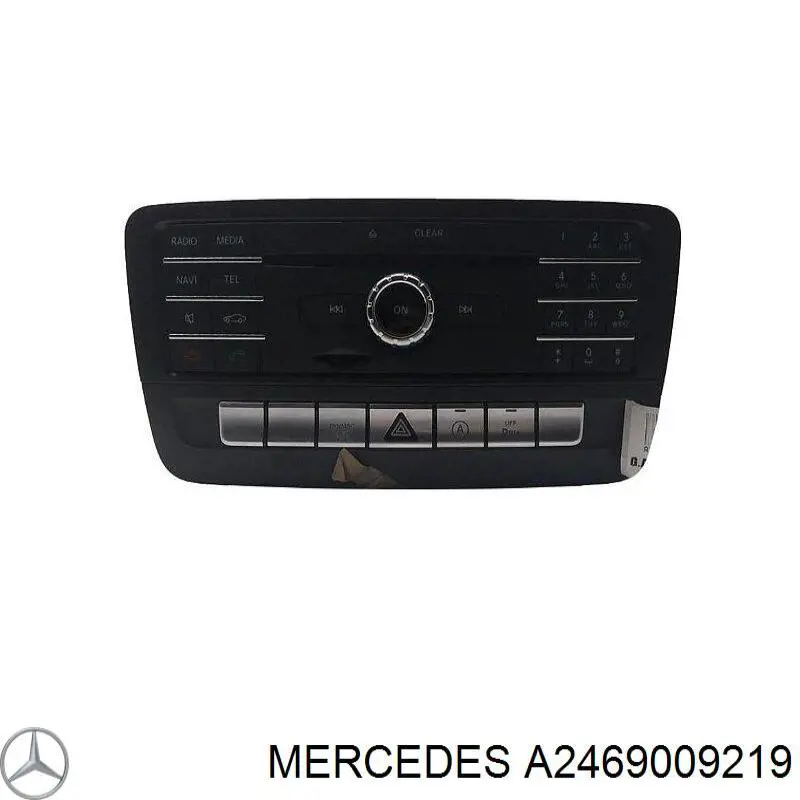A2469009219 Mercedes Блок кнопок центральної консолі