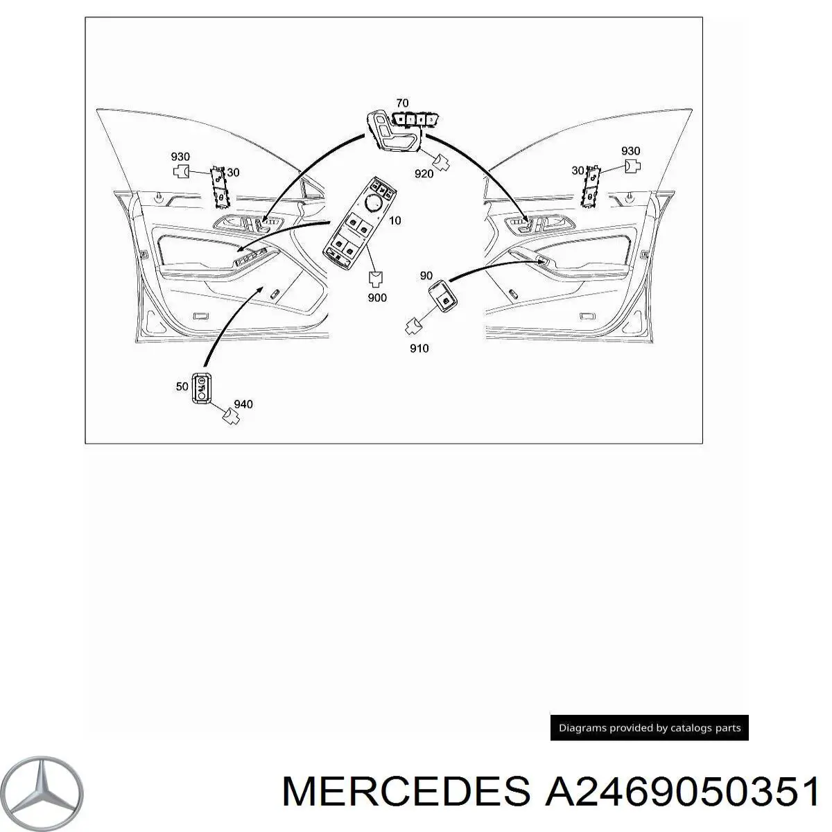 A2469050351 Mercedes 