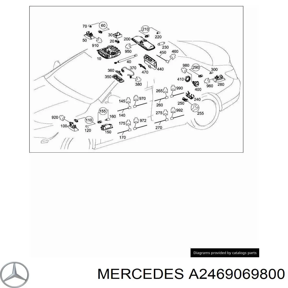 A2469069800 Mercedes 