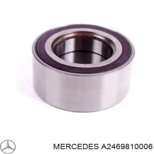 Комплект підшипник маточини передньої Mercedes A2469810006 ціна, від 47.01 USD
