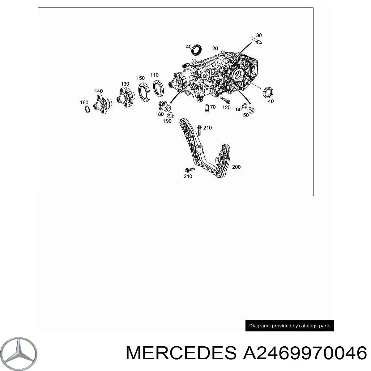  Mercedes A2469970046 ціна, від 27.88 USD