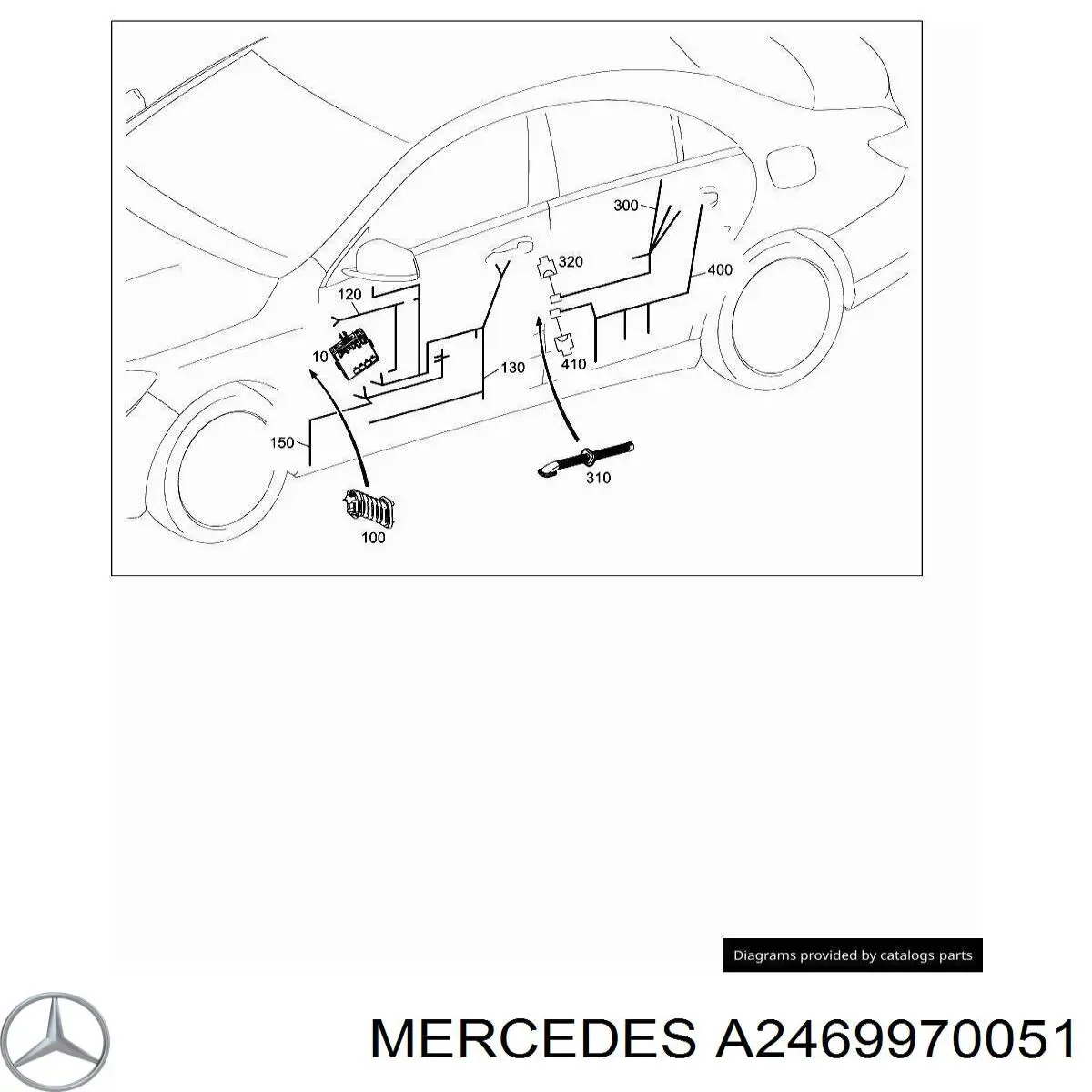  A2469970051 Mercedes