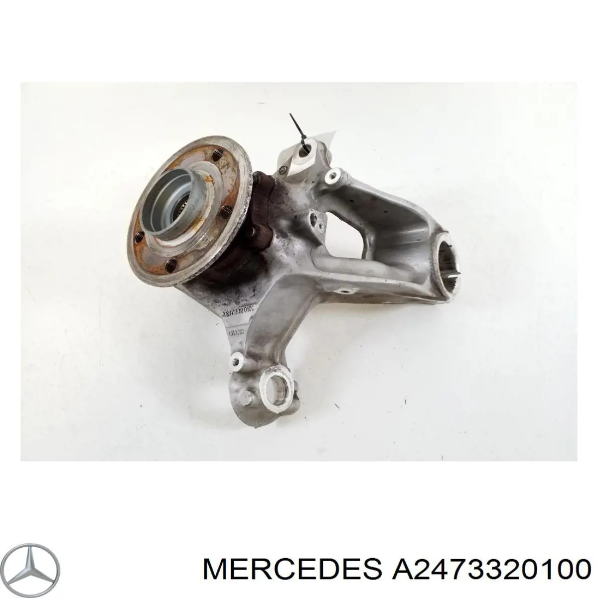 Купити A2473320100 Mercedes Цапфа поворотна ліва