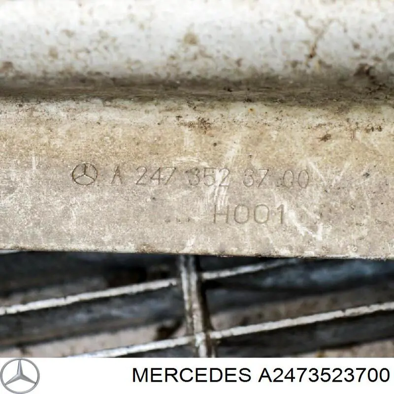 Купити A2473523700 Mercedes Важіль задньої підвіски нижній, лівий/правий