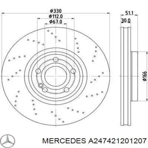  247421201207 Mercedes