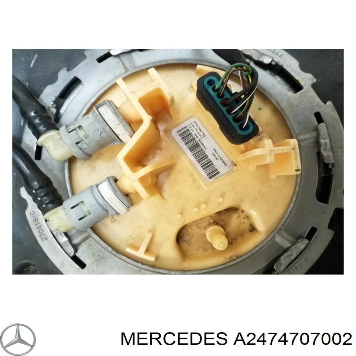 Бак паливний на Mercedes A (W177)