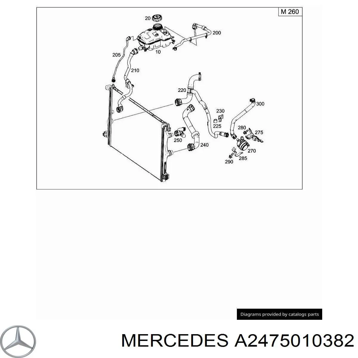 A2475010382 Mercedes 