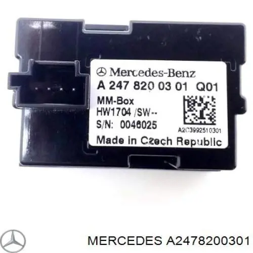  Mercedes A2478200301 ціна, від 58.65 USD