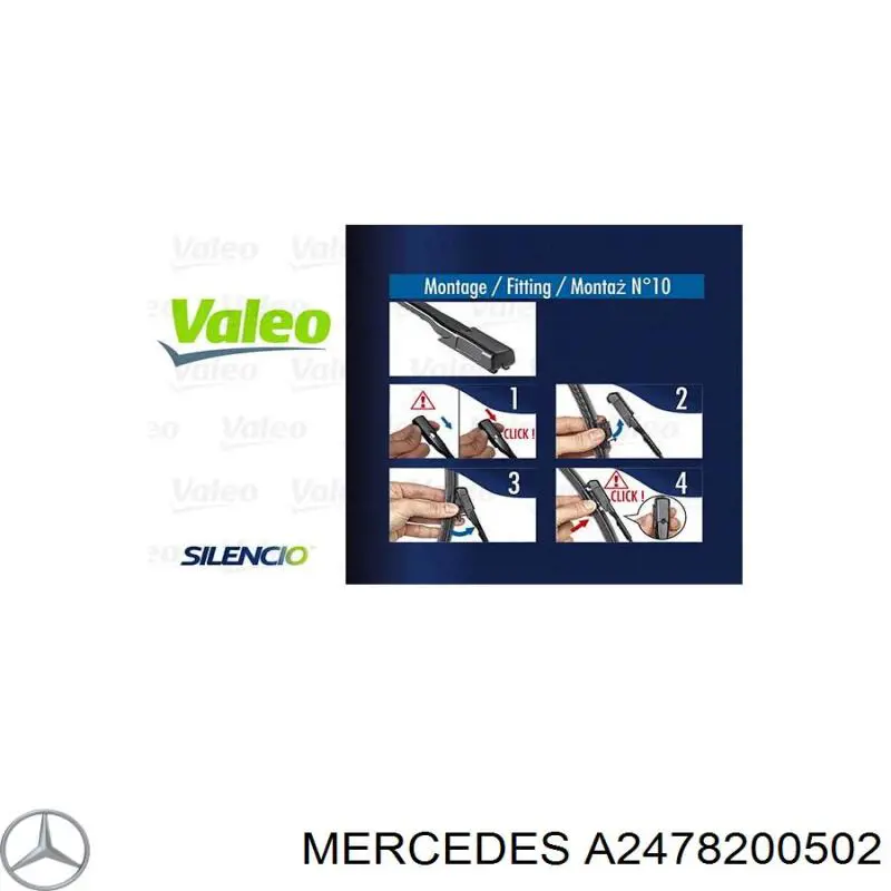  Mercedes A2478200502 ціна, від 92.75 USD