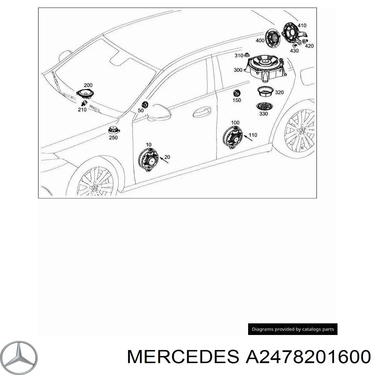A2478201600 Mercedes 
