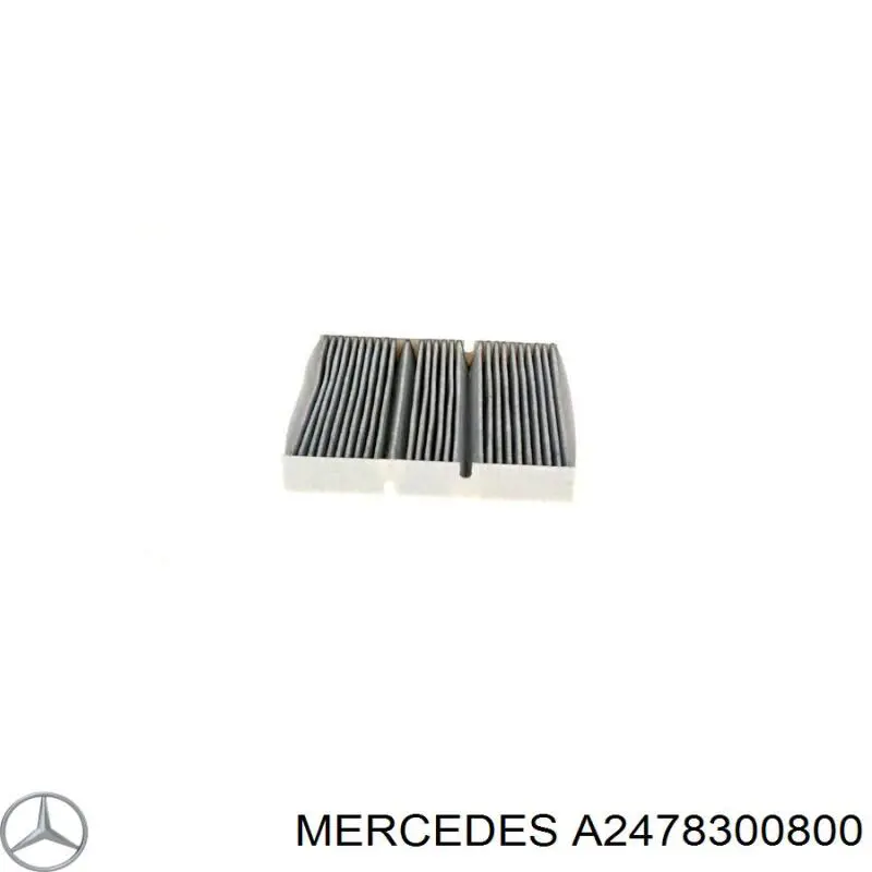 Фільтр салону на Mercedes GLA (H247)