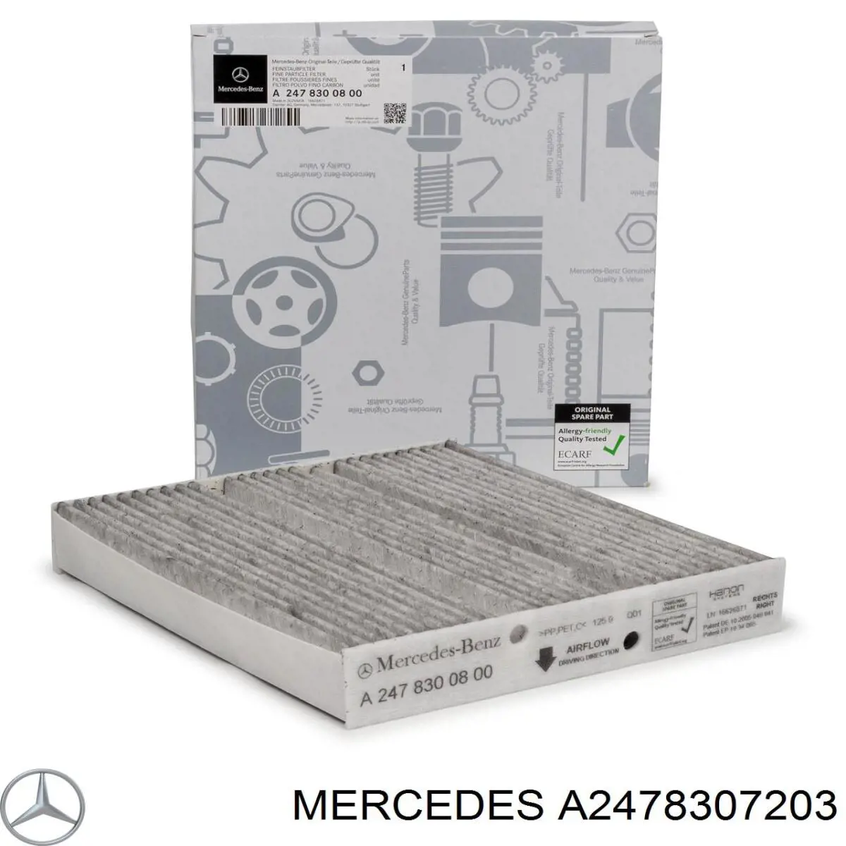 Фільтр салону A2478307203 Mercedes