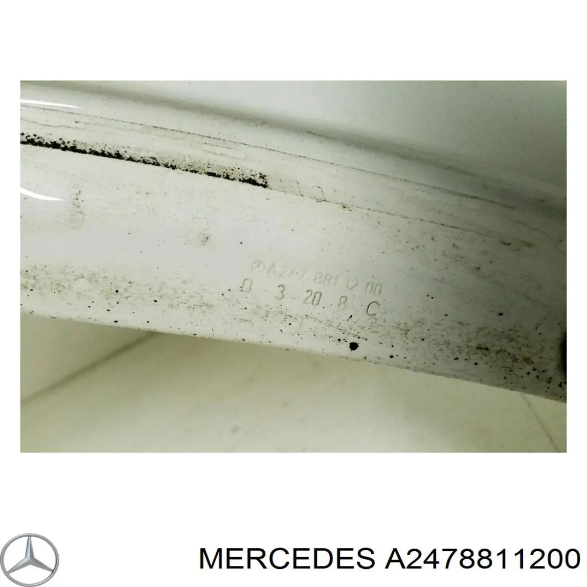 Крило переднє праве Mercedes A2478811200 ціна, від 204.60 USD