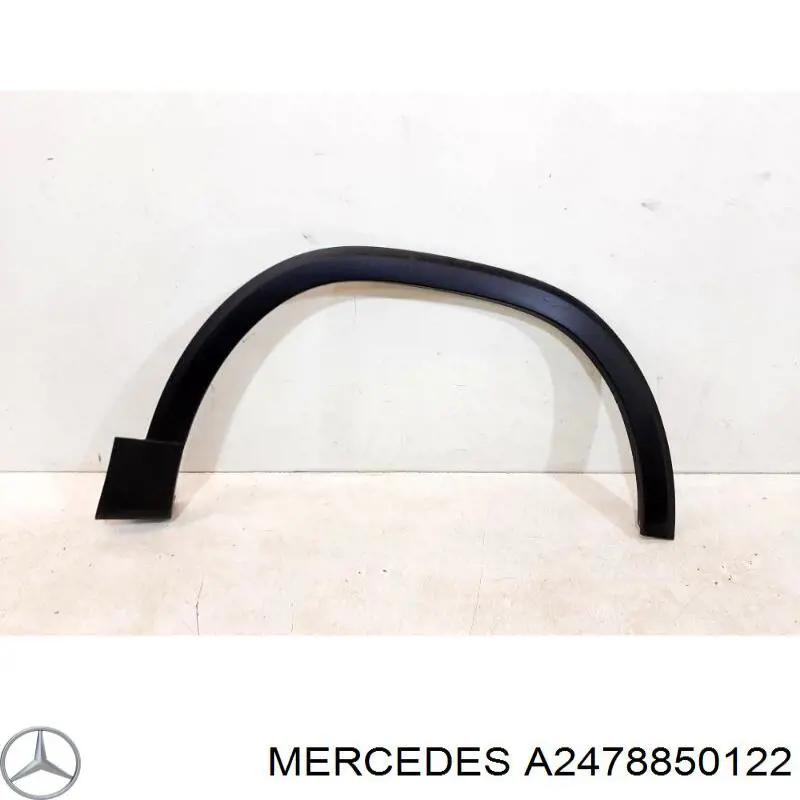 A2478850122 Mercedes Молдинг арки крила переднього, правий