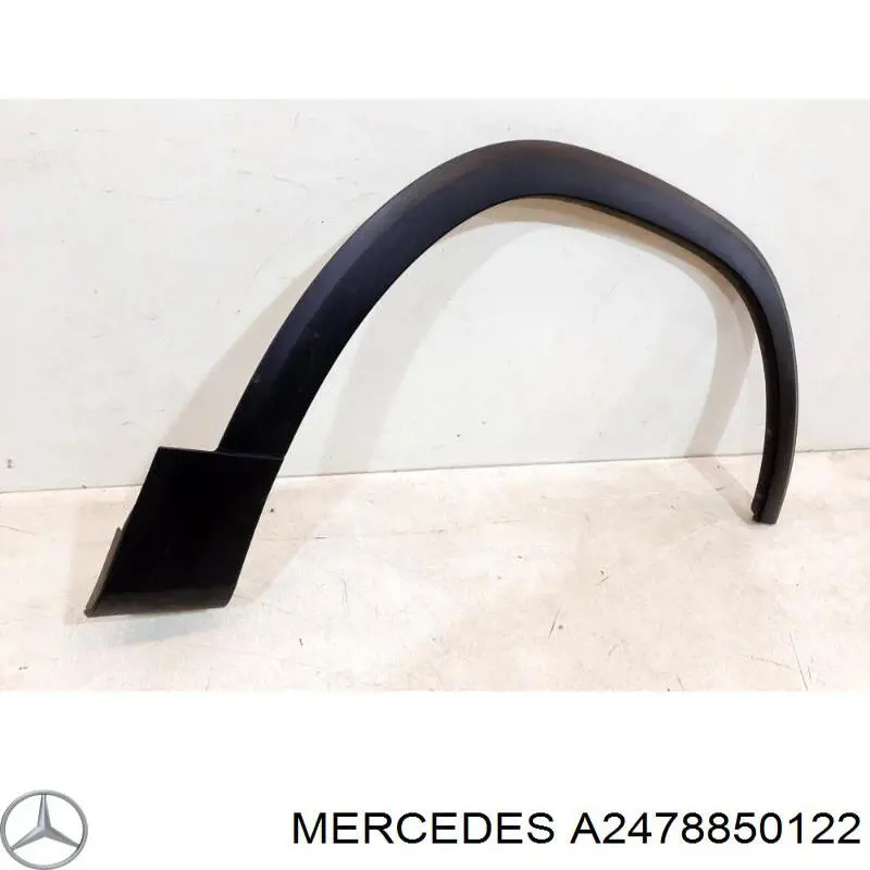 Молдинг передньої арки колеса, правий Mercedes A2478850122 ціна, від 60.95 USD