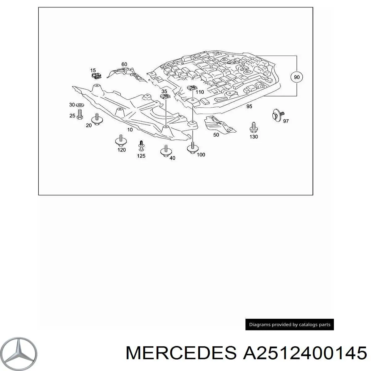 A2512400145 Mercedes 