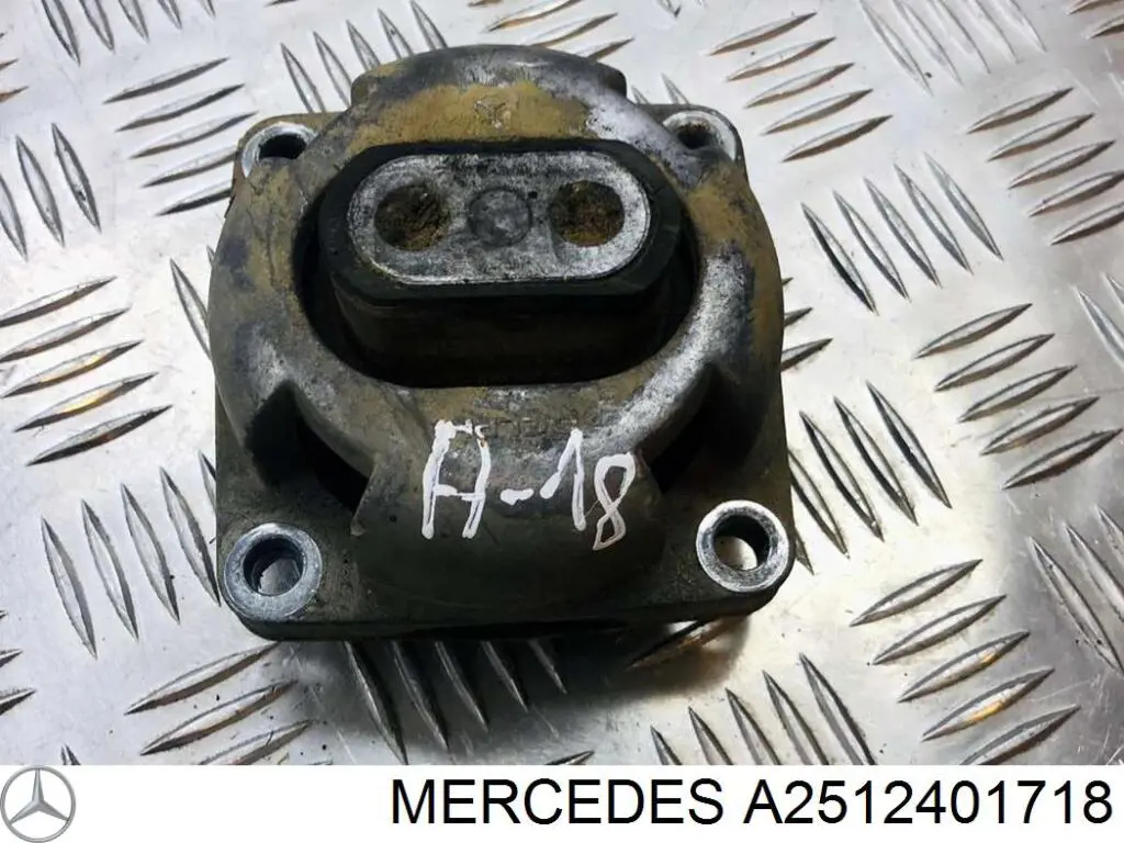 A2512401718 Mercedes подушка трансмісії (опора коробки передач)