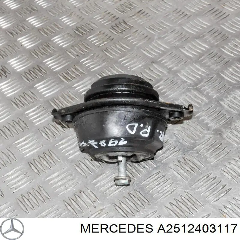 Подушка (опора) двигуна лів./прав. Mercedes A2512403117 ціна, від 26.55 USD