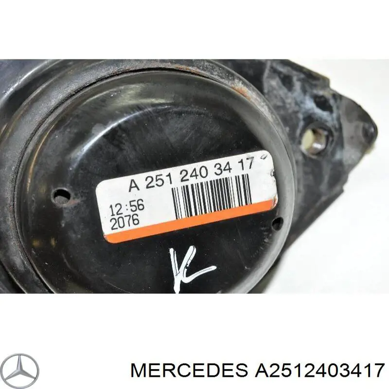 2512403217 Mercedes подушка (опора двигуна ліва/права)