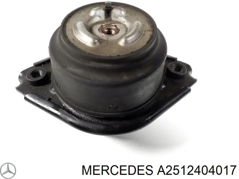 A2512404017 Mercedes подушка (опора двигуна ліва/права)