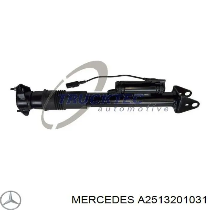 Амортизатор задній Mercedes A2513201031 ціна, від 187.13 USD