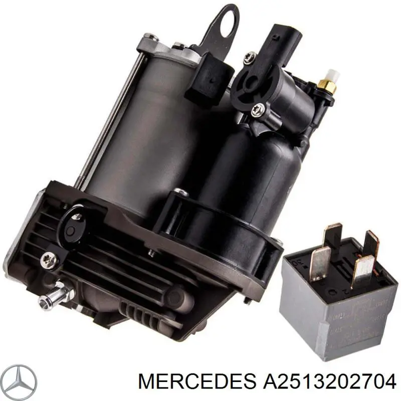 A2513202704 Mercedes компресор пневмопідкачкою (амортизаторів)
