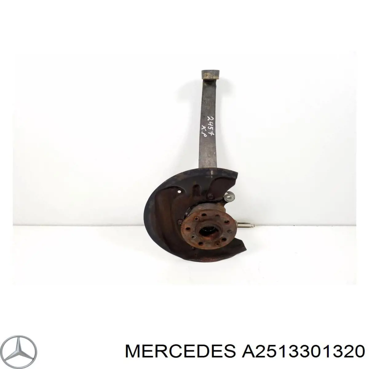 Купити A2513301320 Mercedes Цапфа - поворотний кулак передній, лівий
