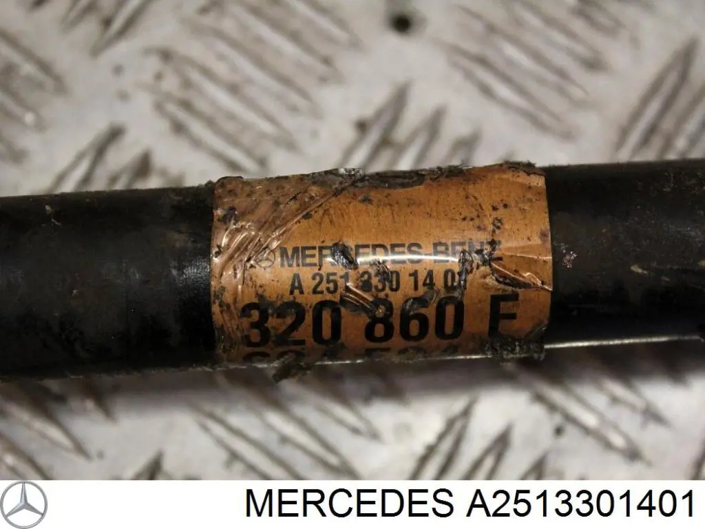 Купити A2513301401 Mercedes Піввісь права