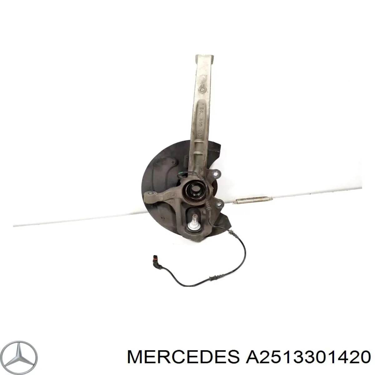 A2513301420 Mercedes Цапфа - поворотний кулак передній, правий
