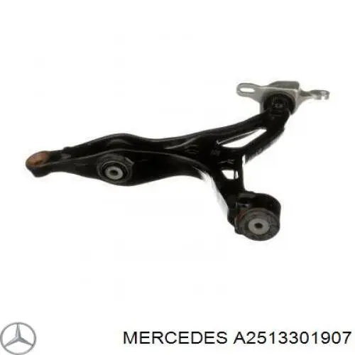Важіль передньої підвіски нижній, лівий A2513301907 Mercedes
