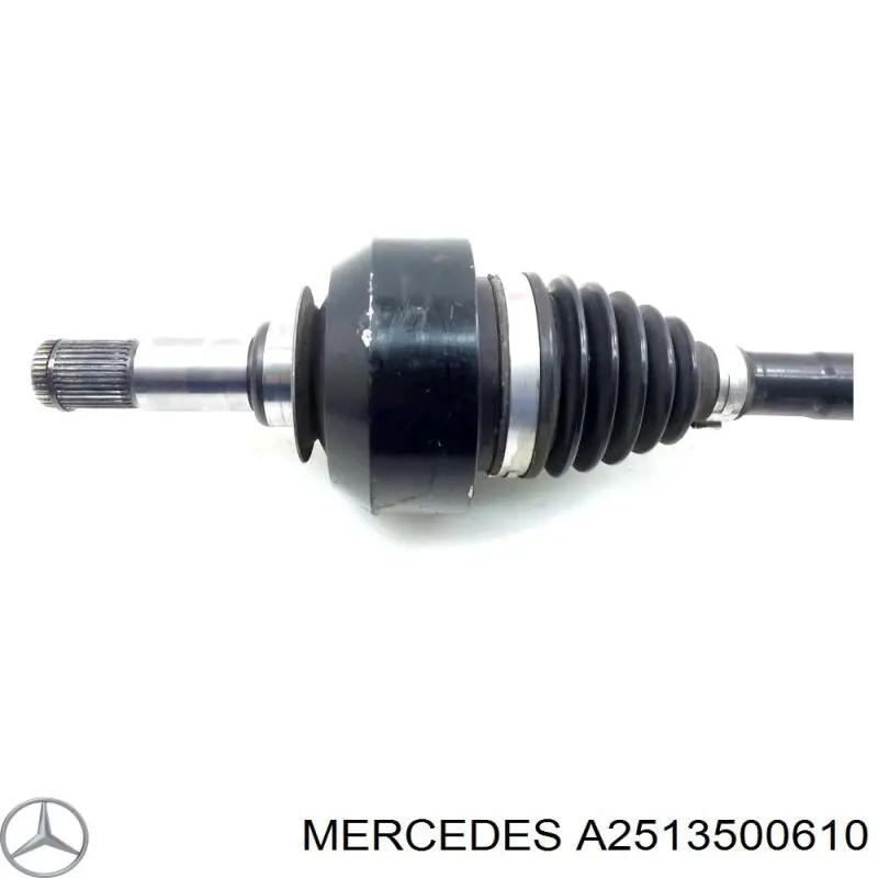 Піввісь задня, права Mercedes A2513500610 ціна, від 75.00 USD