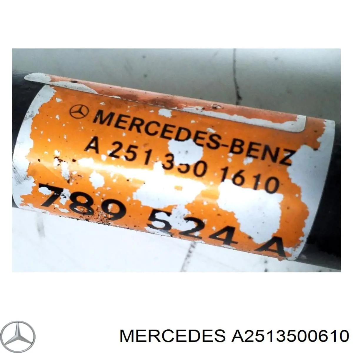 Купити A2513500610 Mercedes Піввісь задня, права