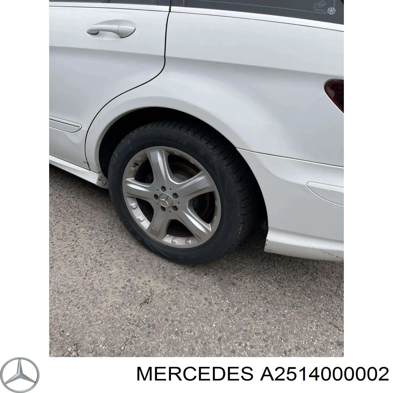 Докатка, аварійне запасне колесо A2514000002 Mercedes