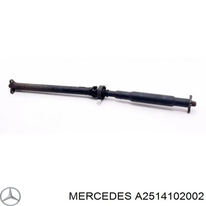 Вал карданний задній, задня частина на Mercedes R (W251)