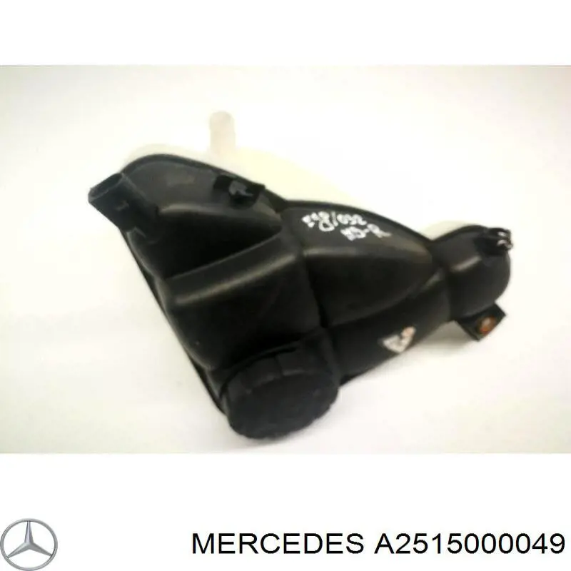 A2515000049 Mercedes Розширювальний бачок охолодження