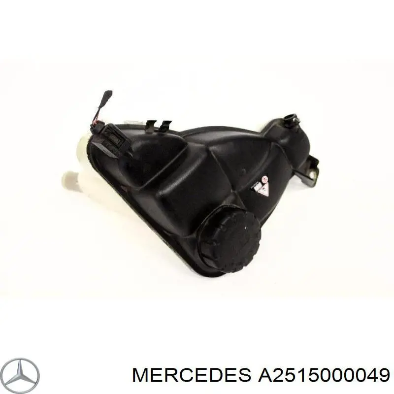 Бачок системи охолодження двигуна розширювальний Mercedes A2515000049 ціна, від 53.58 USD