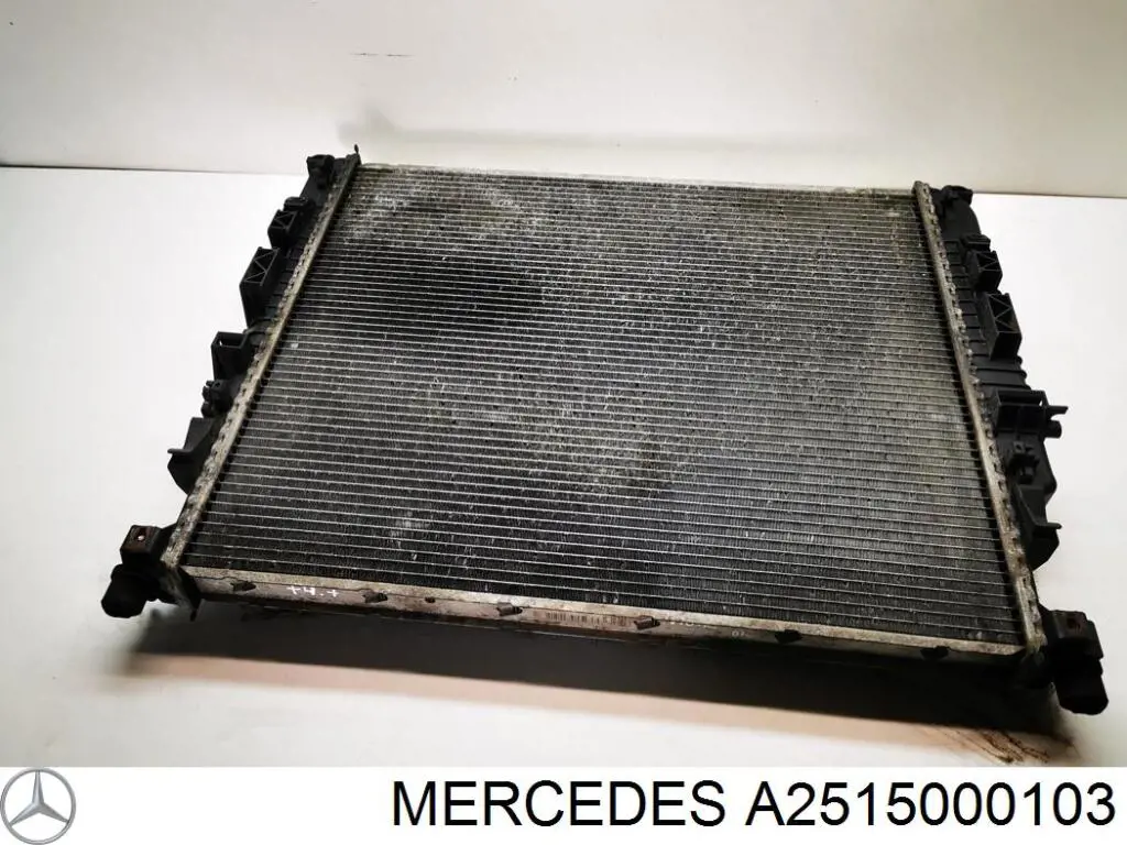 A2515000103 Mercedes радіатор охолодження двигуна