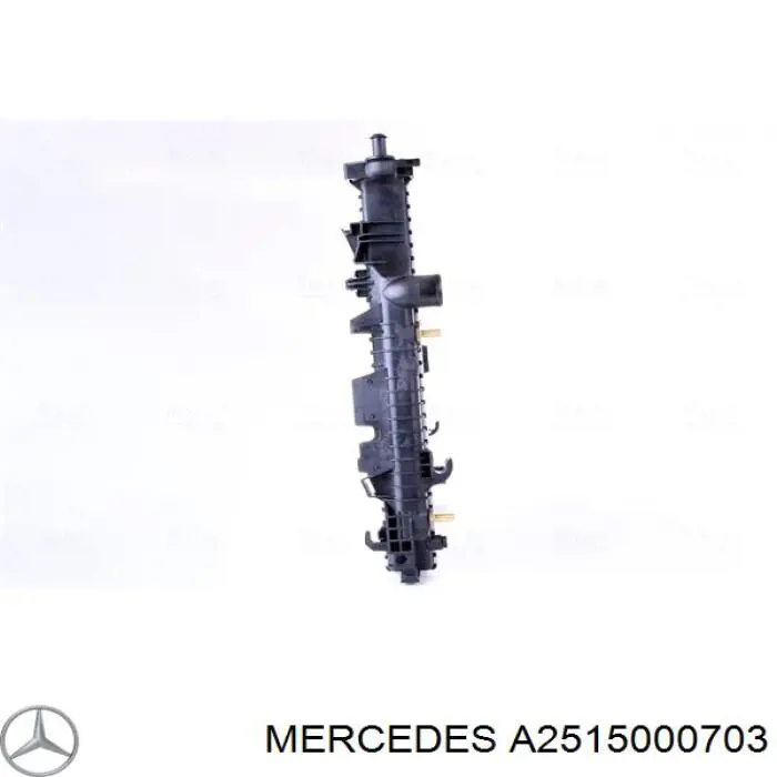 Купити A2515000703 Mercedes Радіатор двигуна